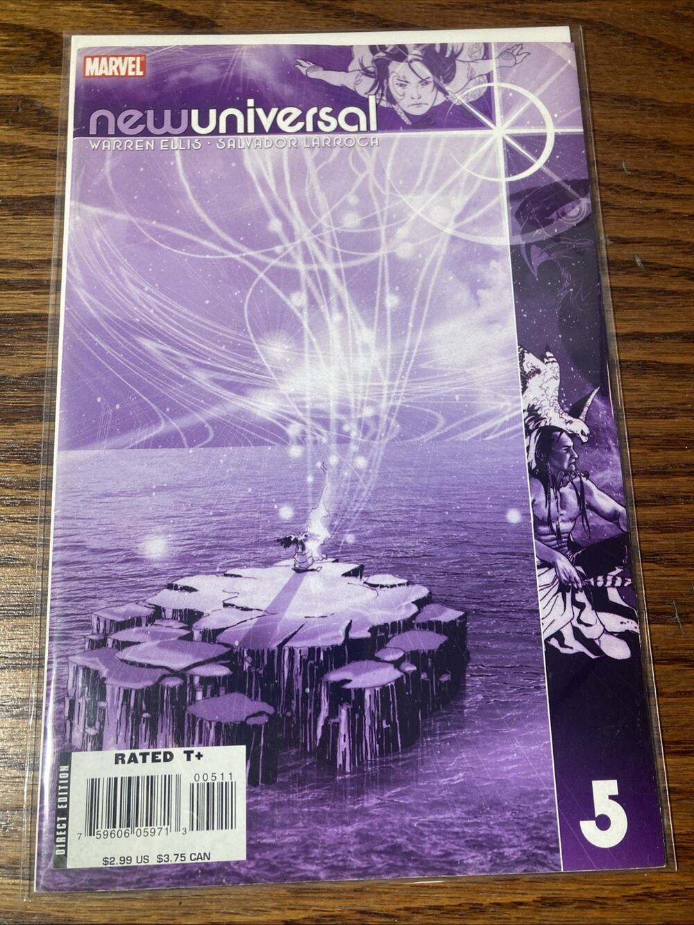 New Universal #5 Marvel New Universe Warren Ellis Comic Book June 2007